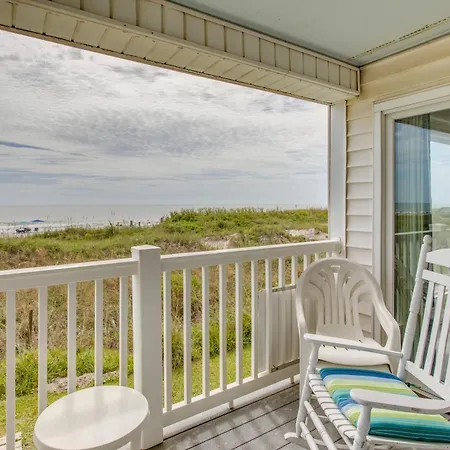 Sunny Windy Hill Beachfront Condo With Private Patio